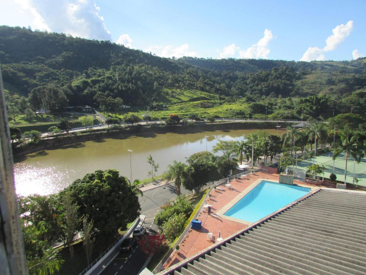 Flat No Cavalinho Branco Aparthotel Águas de Lindóia Exteriör bild